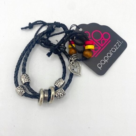 Paparazzi Highlands Heart Multi Urban Bracelet - Picture 1 of 2